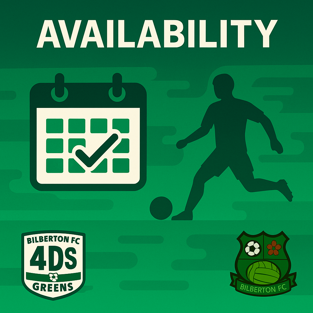 Availability Check - Christmas Fixtures